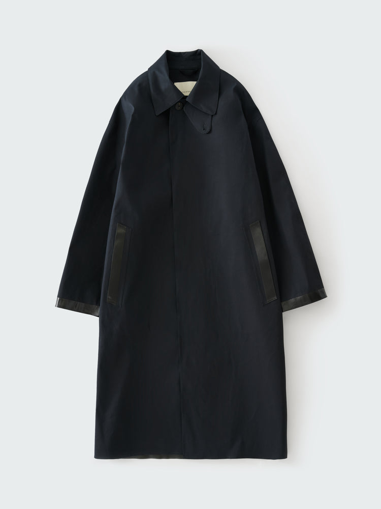 SN × MACKINTOSH ETTRICK MAC COAT IN NAVY