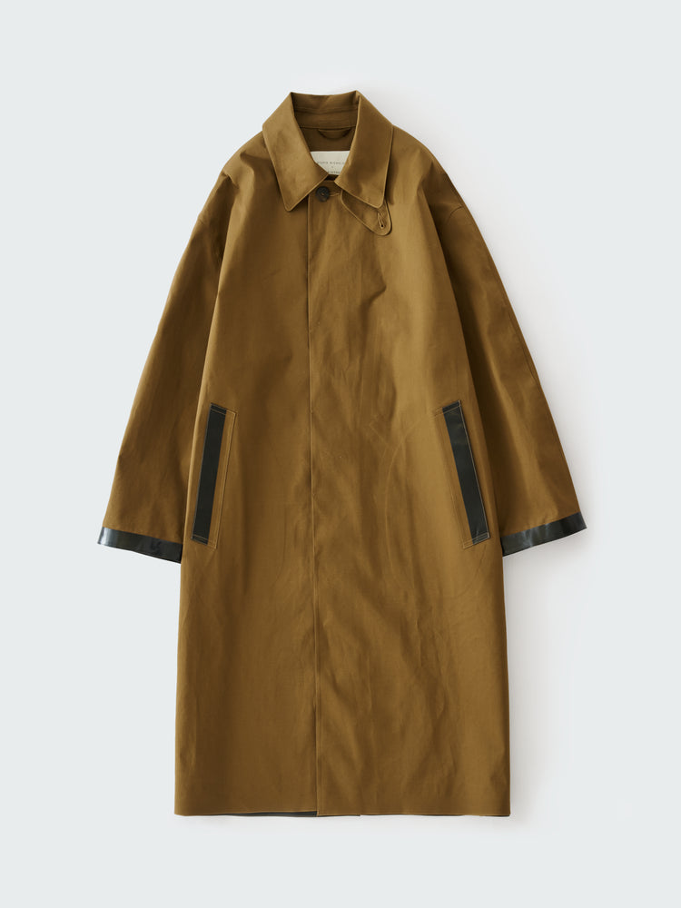 SN × MACKINTOSH ETTRICK MAC COAT IN PEAT