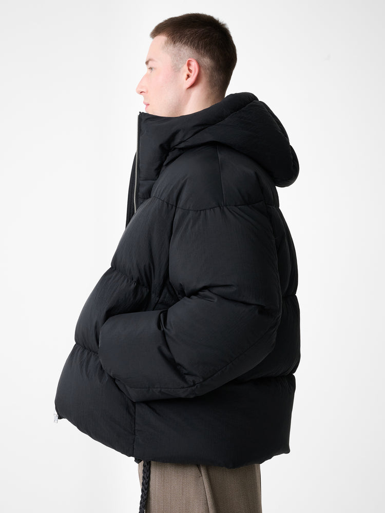 FENNE PUFFER JACKET IN BLACK