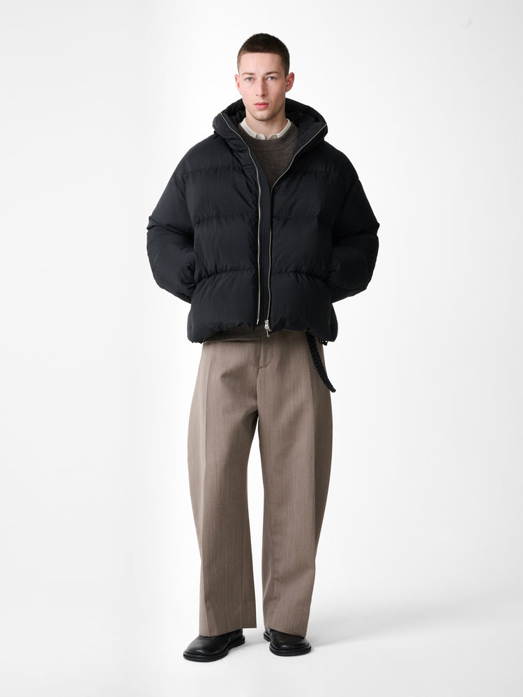 FENNE PUFFER JACKET IN BLACK