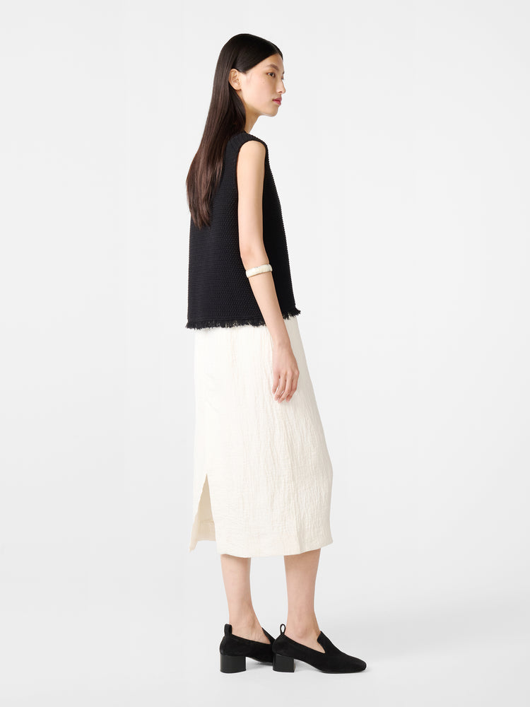 FRAY KNIT IN BLACK