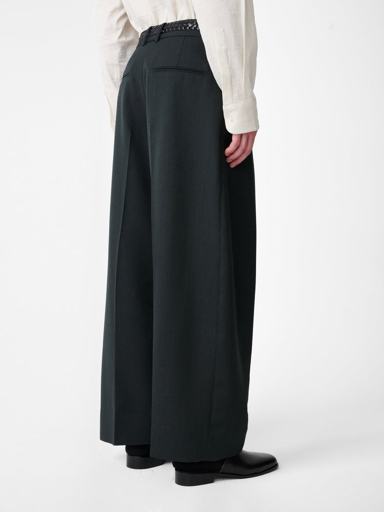 FUME TAILORED PANT IN MINERAL GREEN
