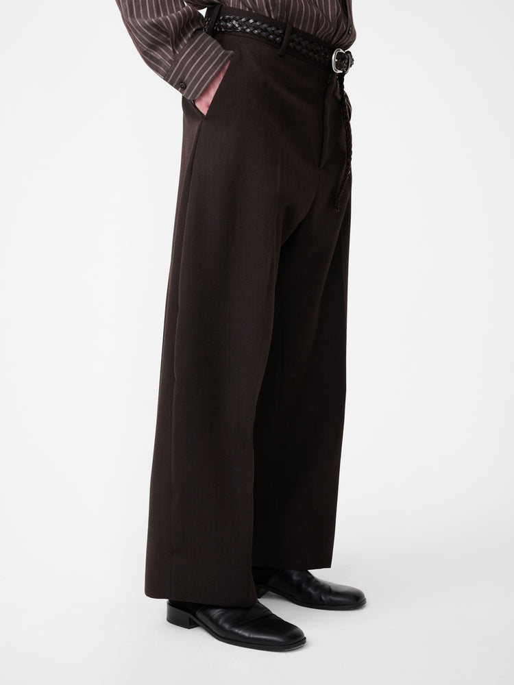 FUME TAILORD PANT IN COFFEE