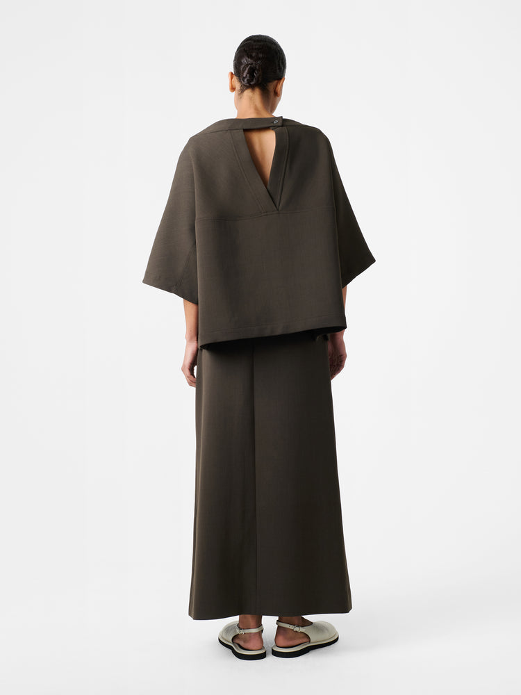 GAIA SKIRT IN MOSS