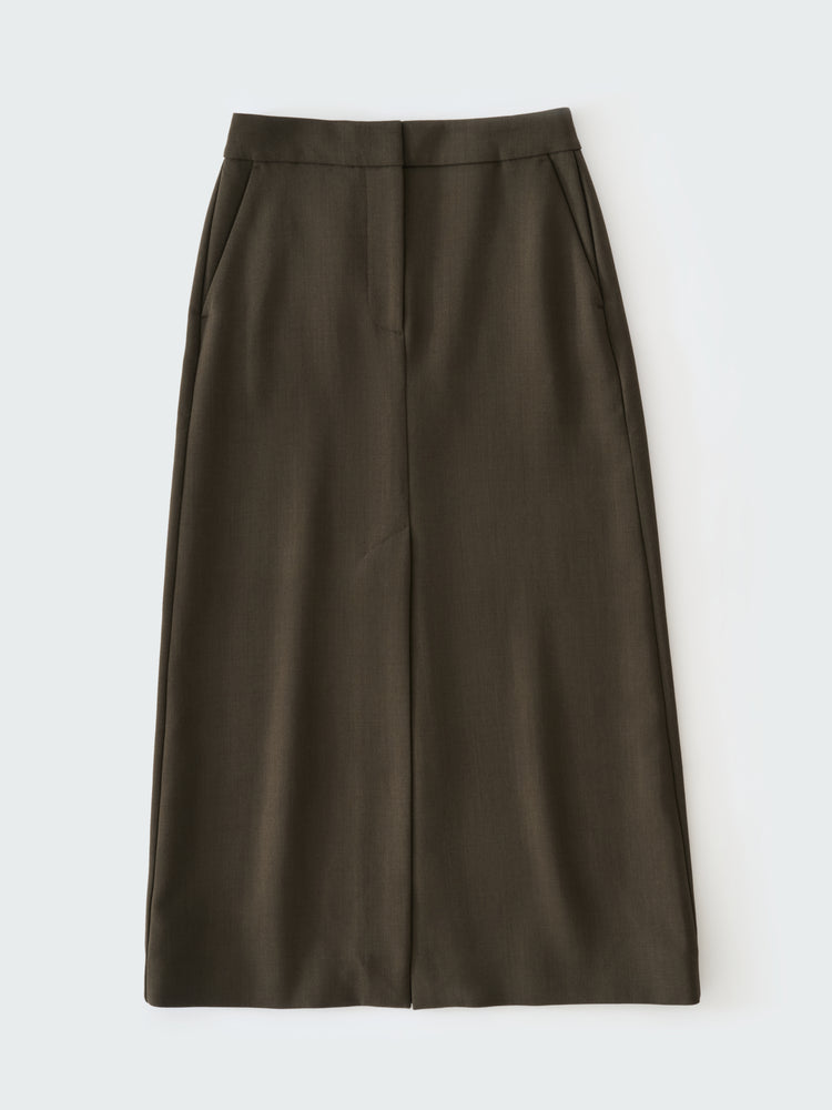 GAIA SKIRT IN MOSS