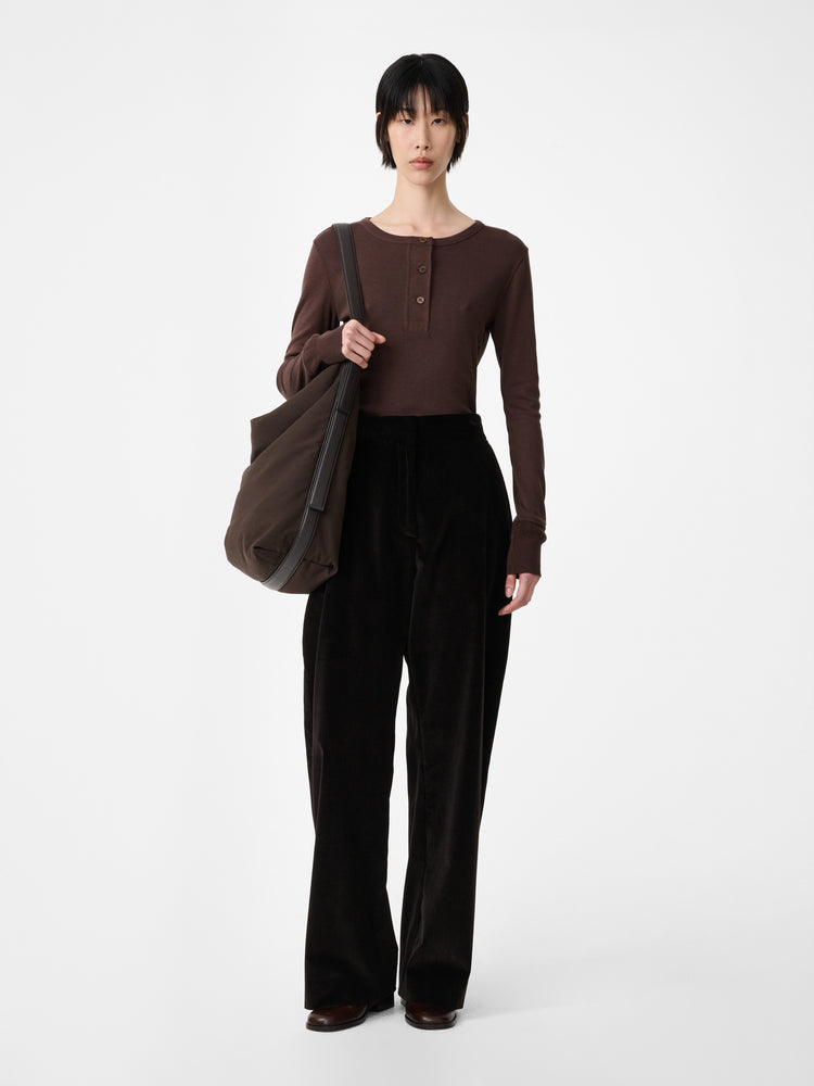 GRANGE CORDUROY PANTS IN ESPRESSO