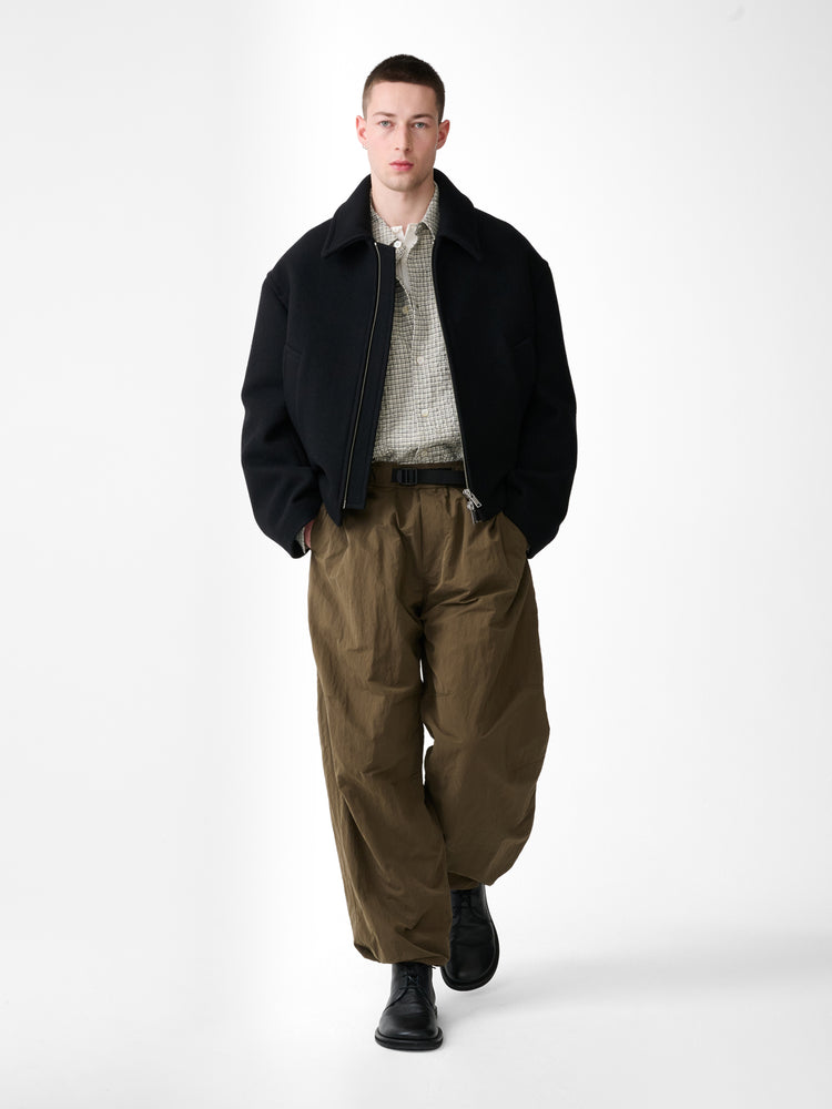 GREVAN WOOL JACKET IN BLACK