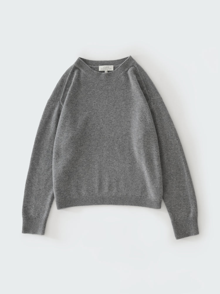 HADDAN KNIT IN GREY MARL