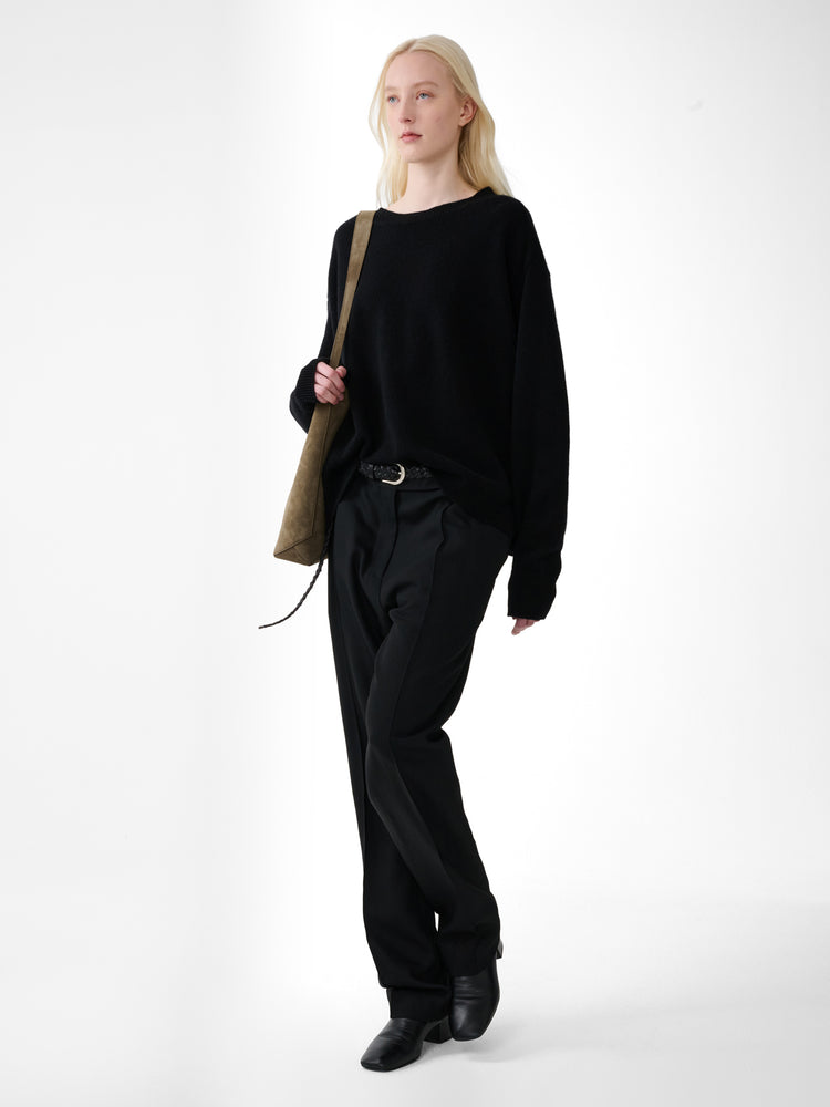 HADDAN KNIT IN BLACK