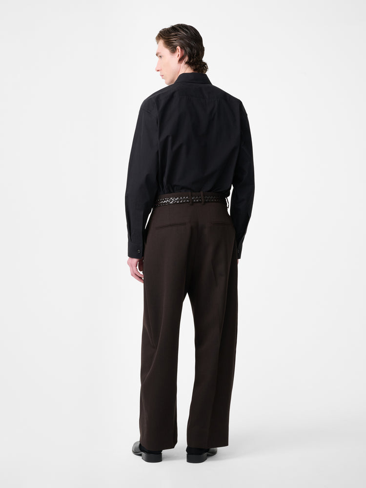 HAL COTTON SHIRT IN BLACK
