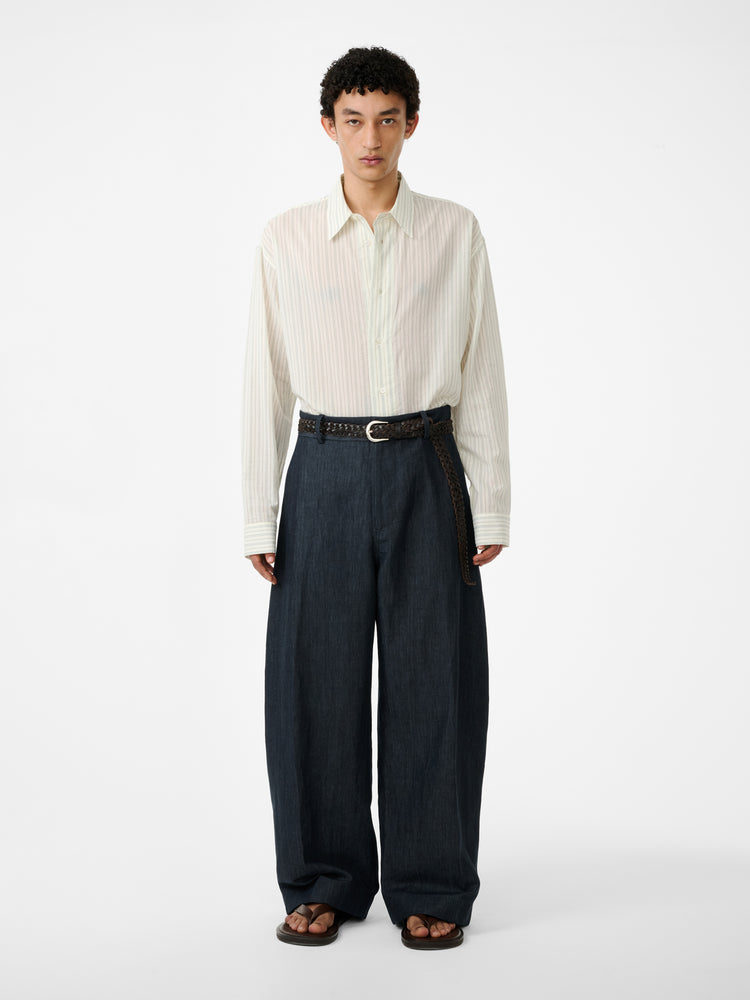 HAL SHIRT IN PARCHMENT STRIPE