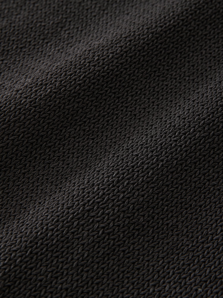 HEDDY KNIT IN BLACK GRAPE