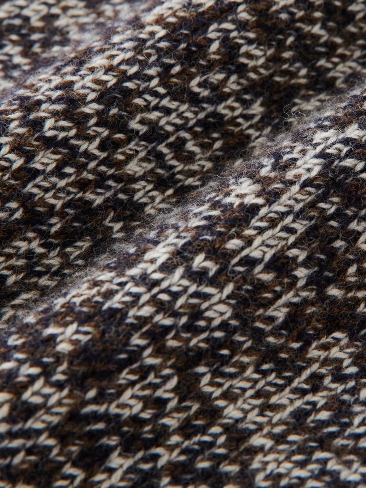 HEMYL KNIT IN NAVY MOULINE