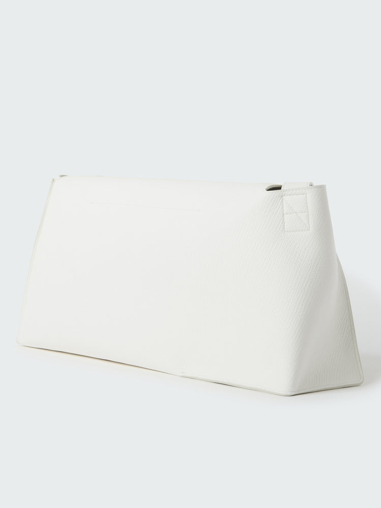 SHIBORU LEATHER BAG IN PARCHMENT