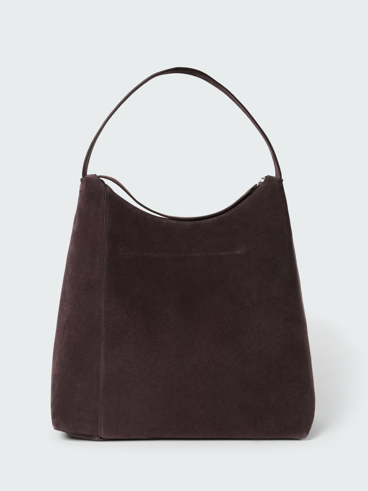 HOBO TYPE 1 SUEDE BAG IN CONKER