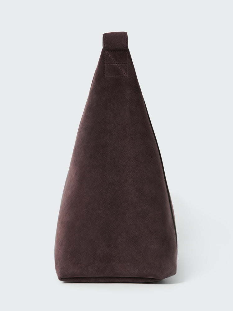 HOBO TYPE 1 SUEDE BAG IN CONKER