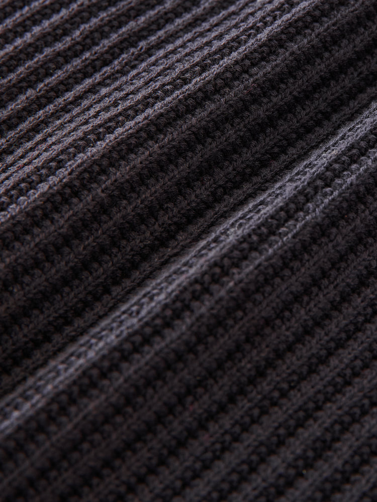 ISOS KNIT SCARF IN PEWTER
