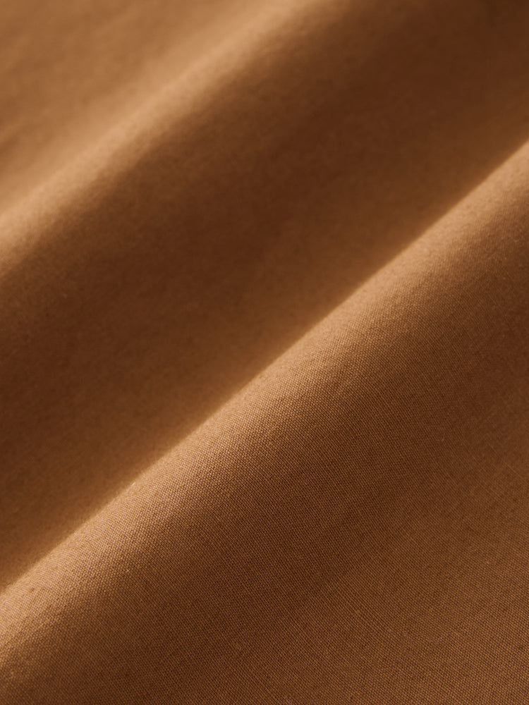 KNEP DRESS IN ALMOND