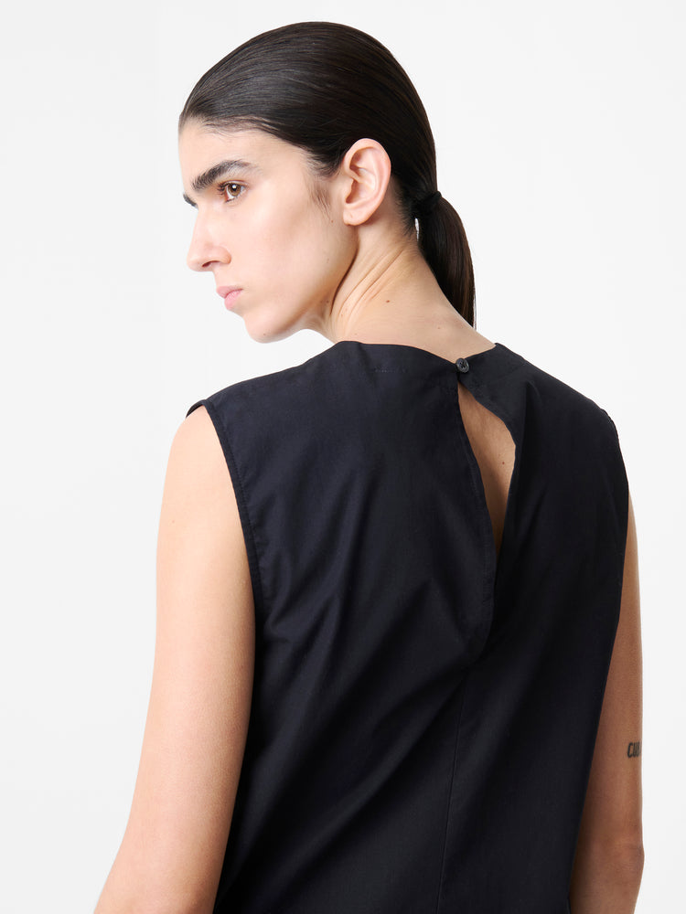 KNEP DRESS IN DARKEST NAVY
