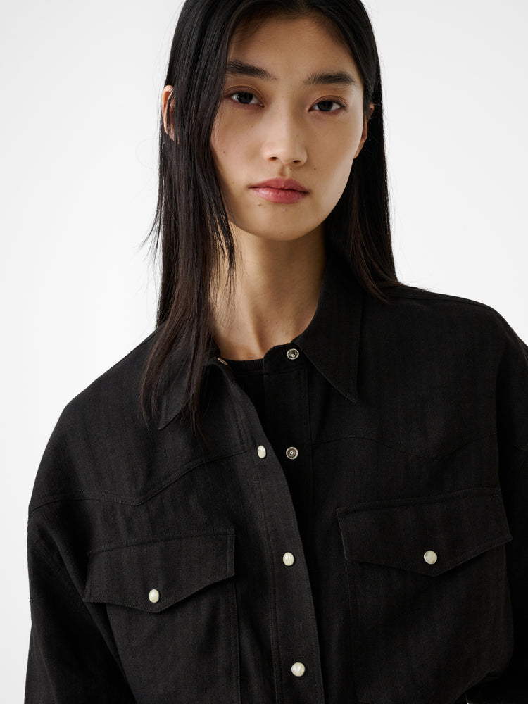 KRAUSS SHIRT IN ESPRESSO