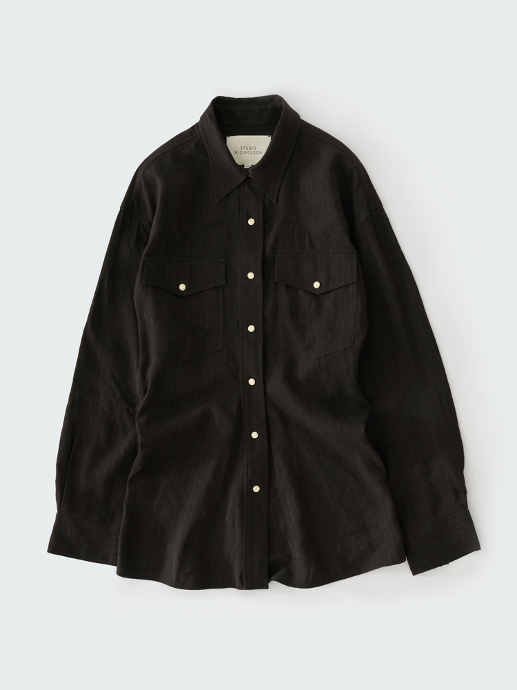 KRAUSS SHIRT IN ESPRESSO