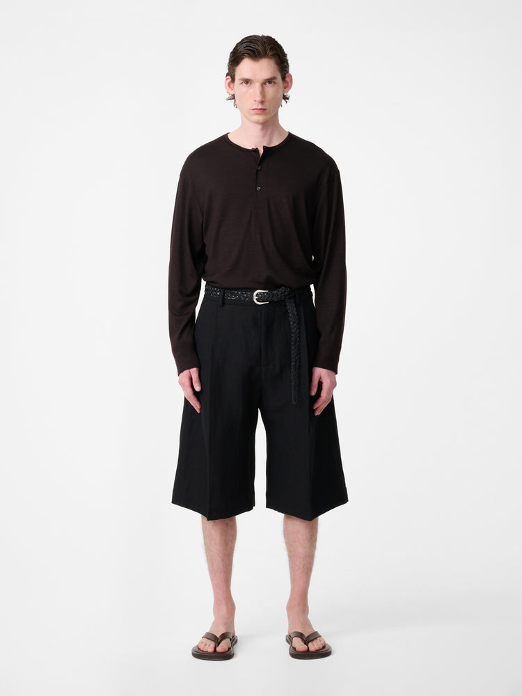KUYTO JERSEY IN BLACK GRAPE