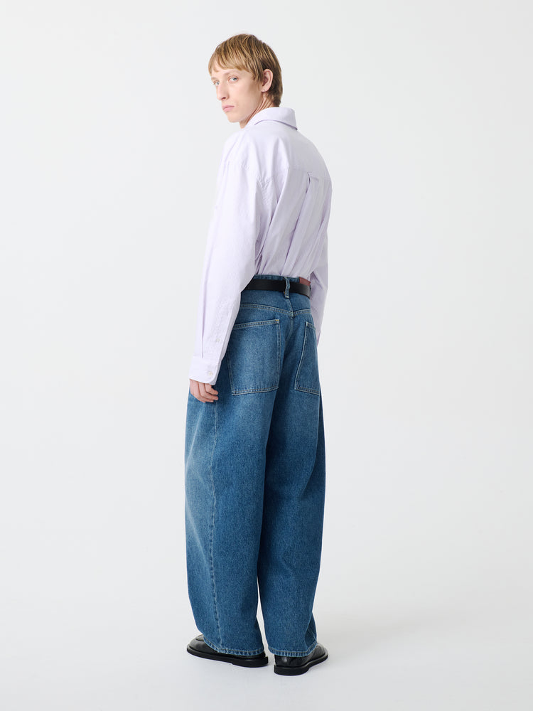 LAND DENIM PANT IN WORN WASH INDIGO