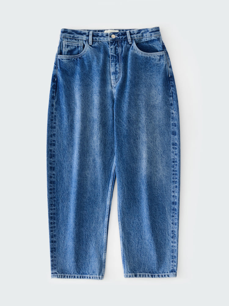 LAND DENIM PANT IN WORN WASH INDIGO
