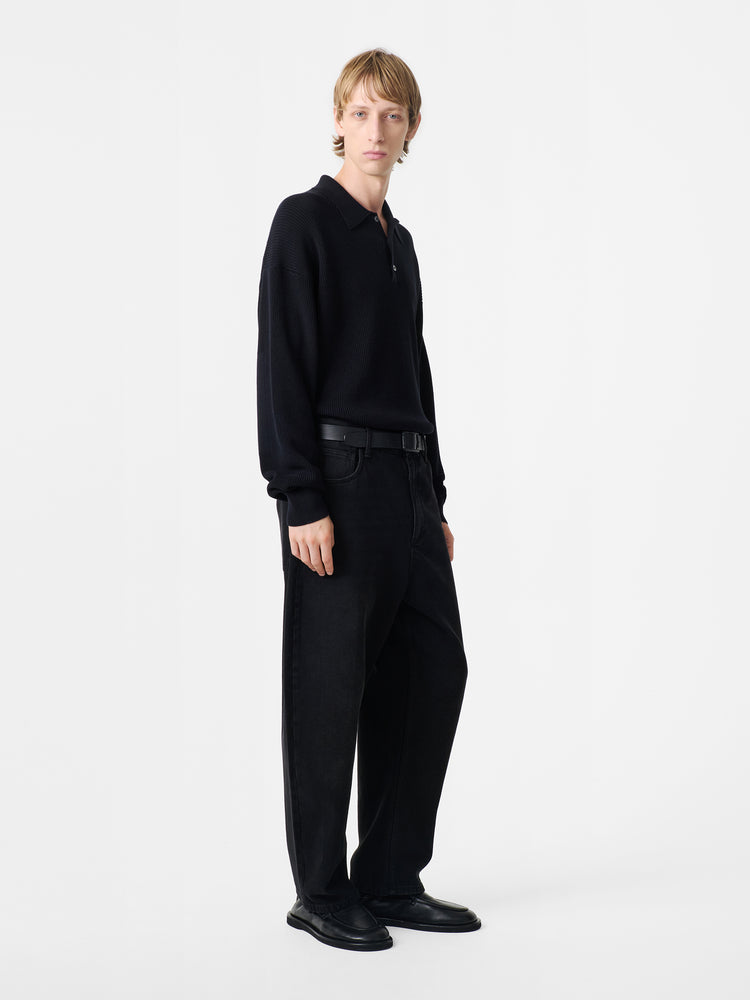 LAND DENIM PANT IN WASHED BLACK