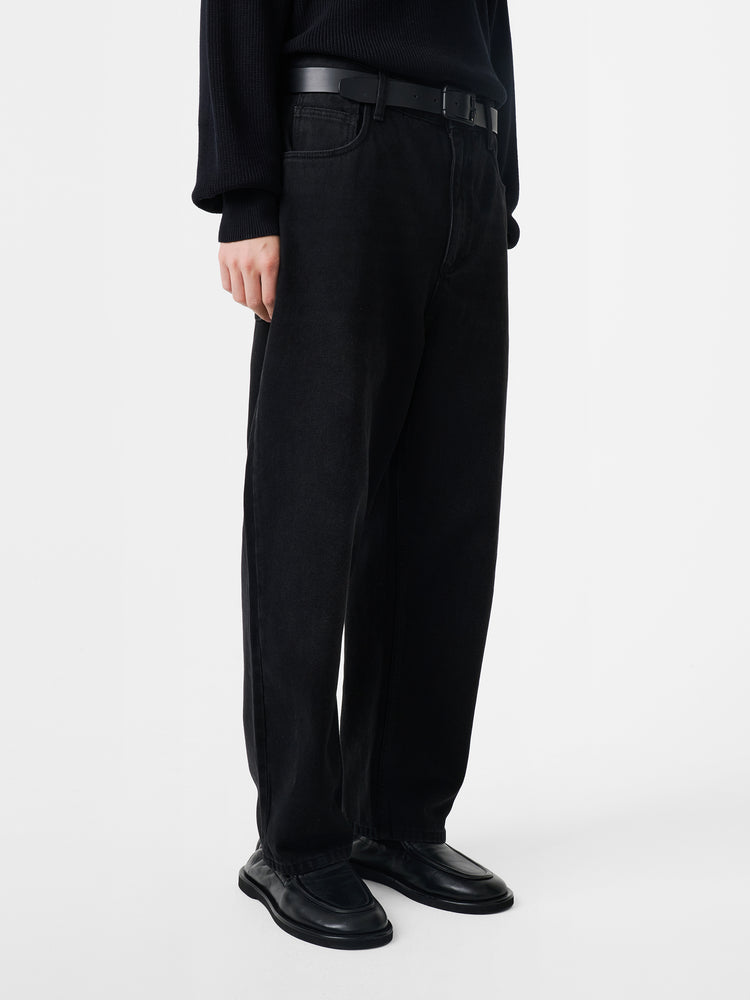 LAND DENIM PANT IN WASHED BLACK