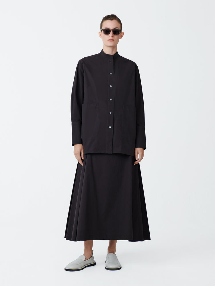 LAWSON SKIRT IN BLACK GRAPE