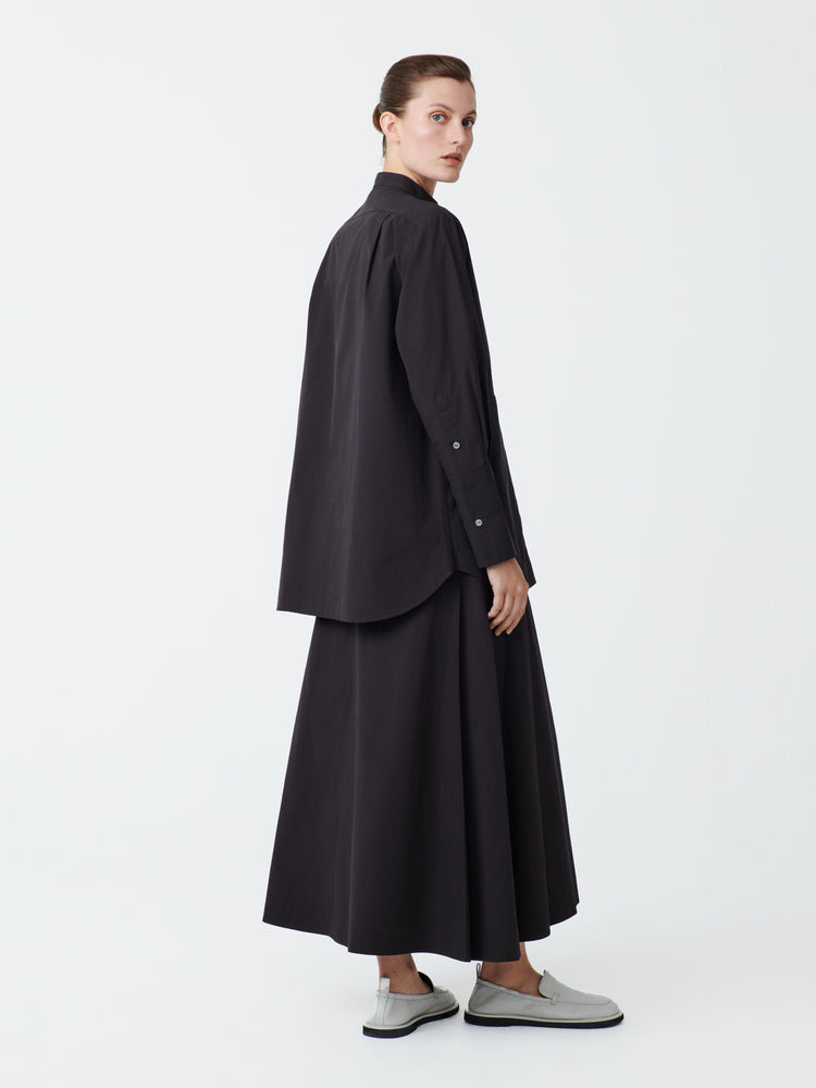 LAWSON SKIRT IN BLACK GRAPE