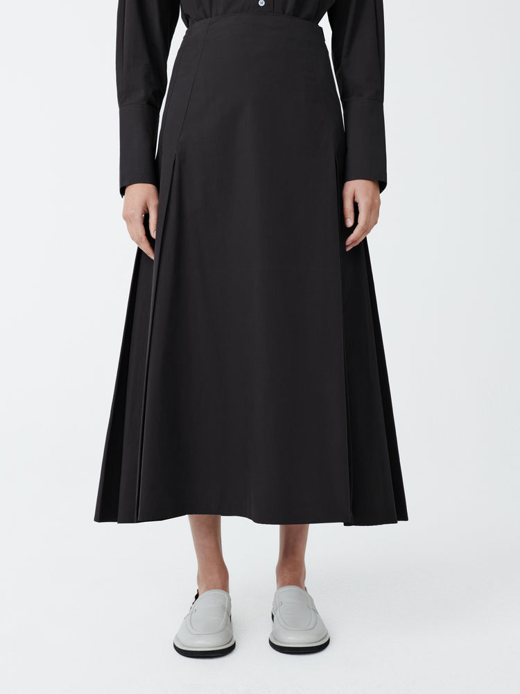 LAWSON SKIRT IN BLACK GRAPE