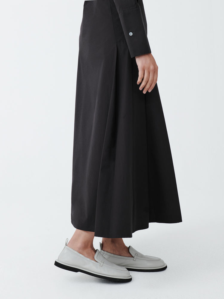 LAWSON SKIRT IN BLACK GRAPE