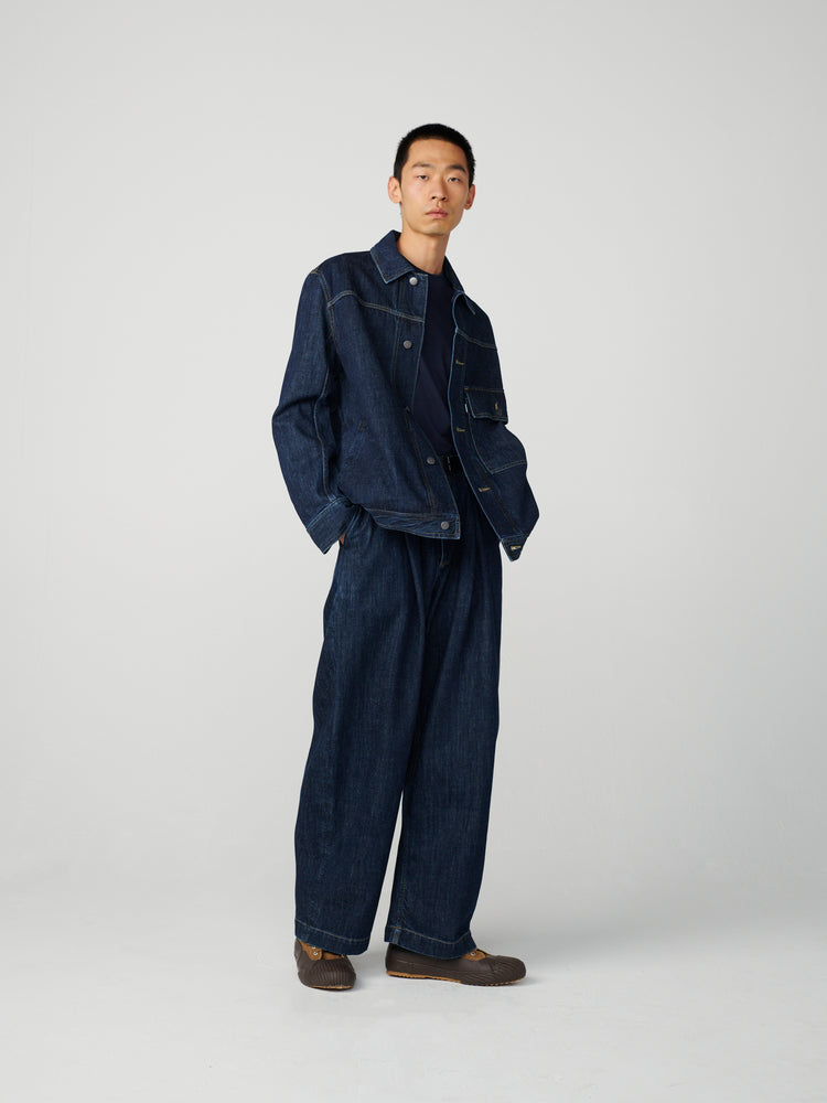 LAZAR DENIM JACKET IN INDIGO