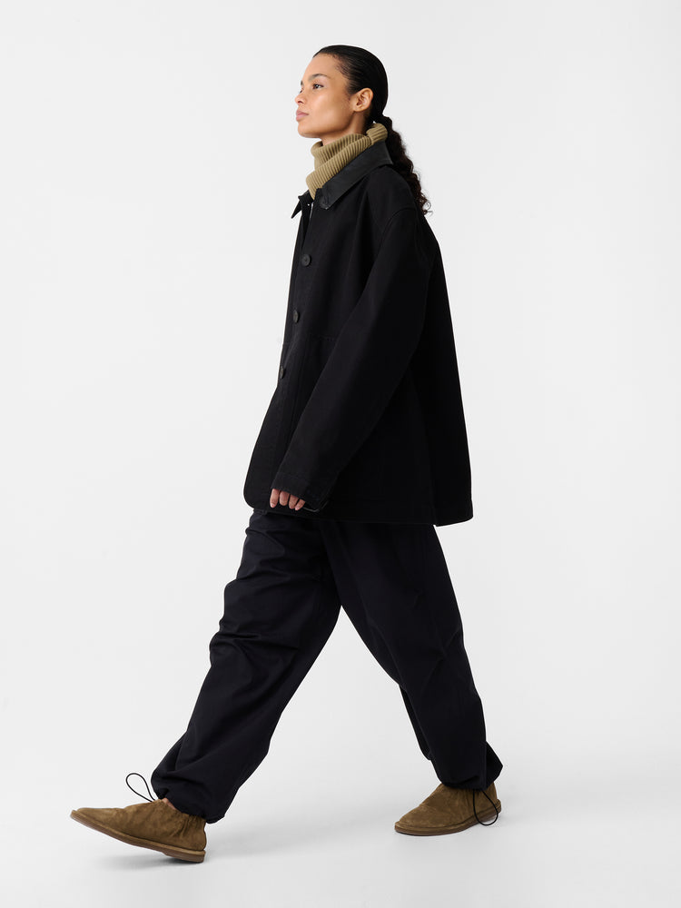 LEADER JACKET IN DARKEST NAVY