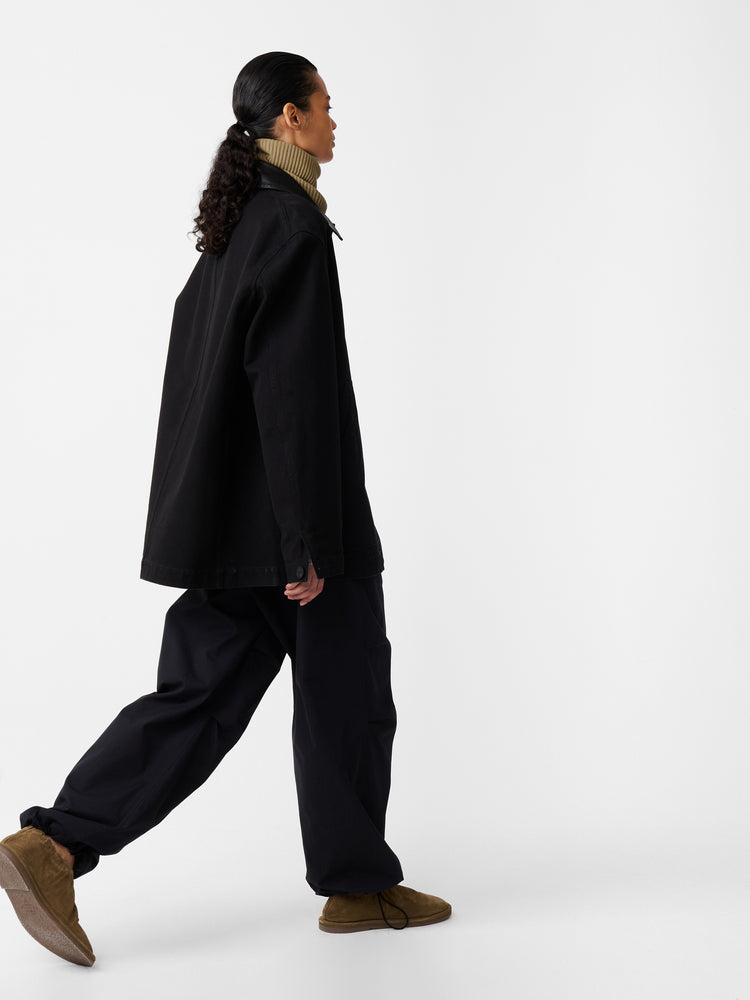 LEADER JACKET IN DARKEST NAVY