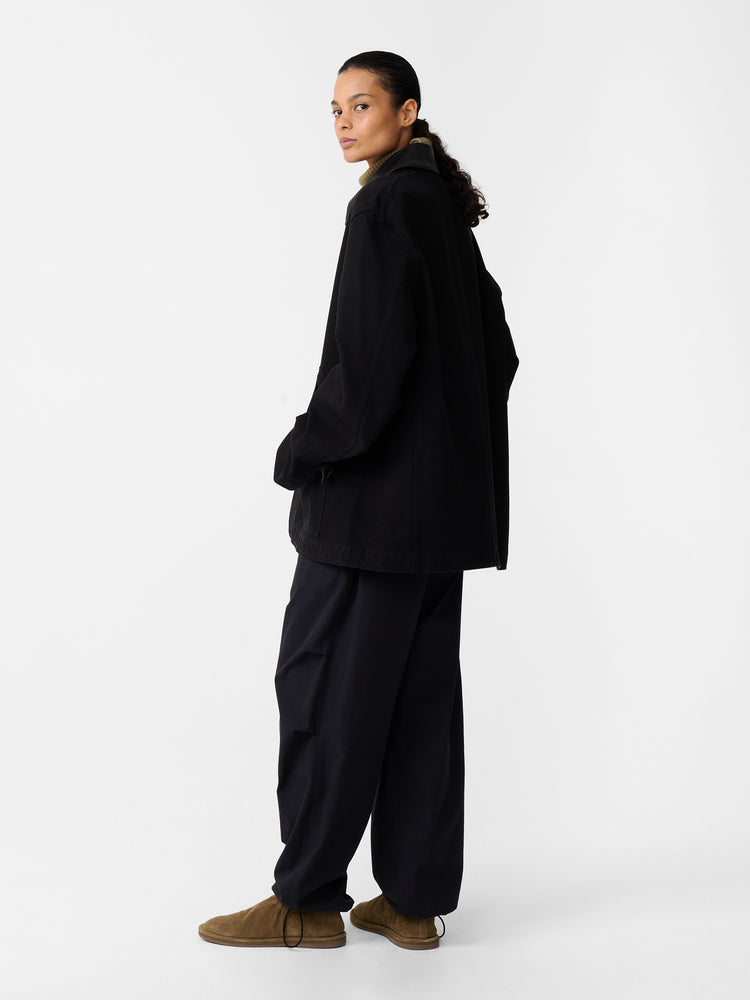 LEADER JACKET IN DARKEST NAVY
