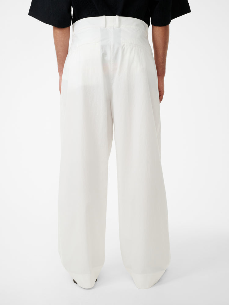 LINE PANT IN OPTIC WHITE