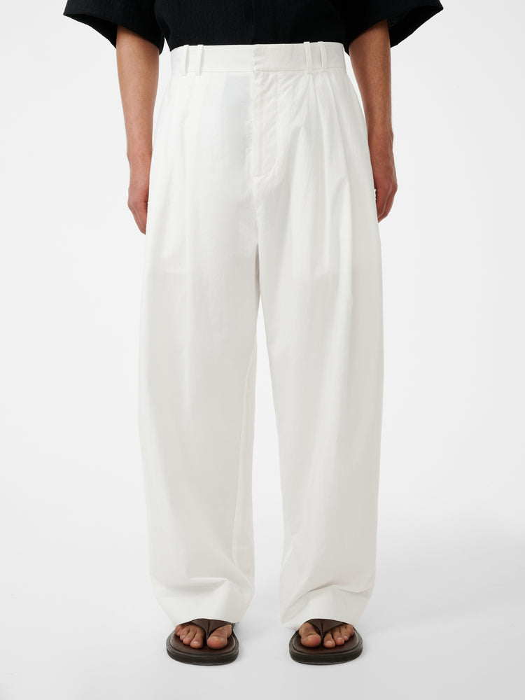 LINE PANT IN OPTIC WHITE