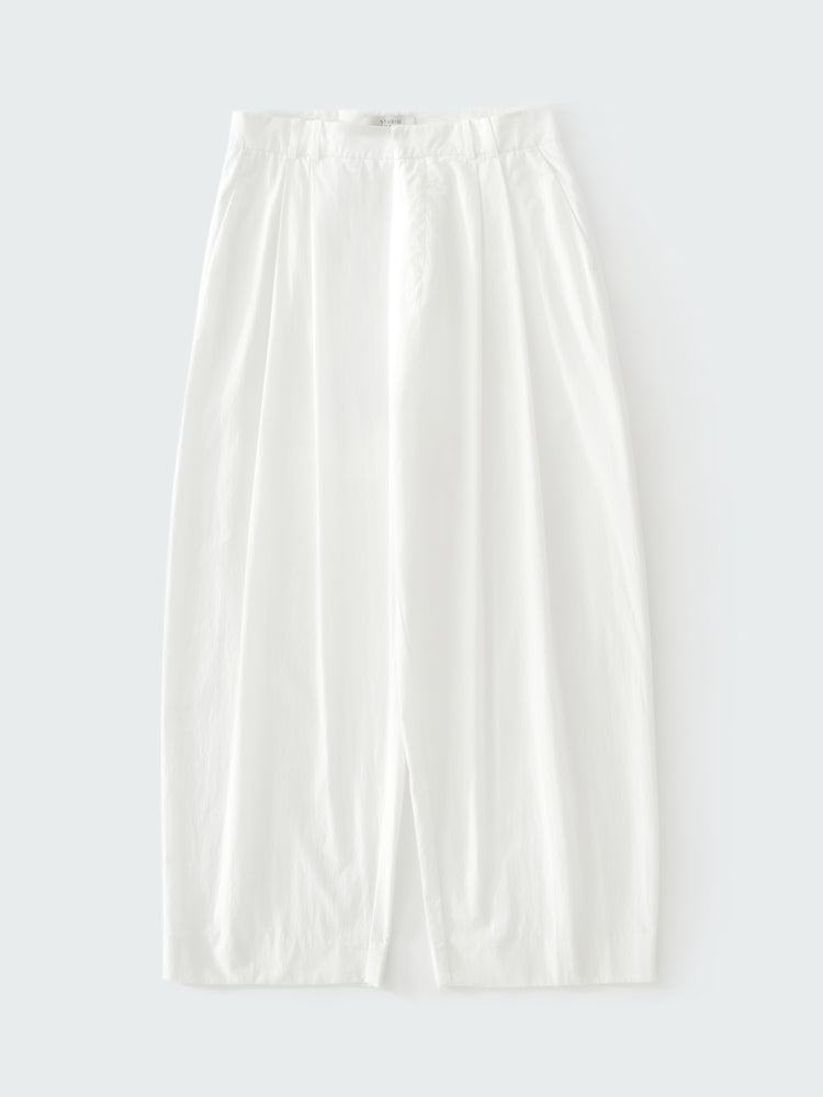 LINE PANT IN OPTIC WHITE