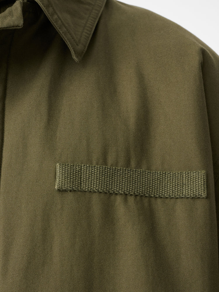 LINTON JACKET IN UTILITY GREEN