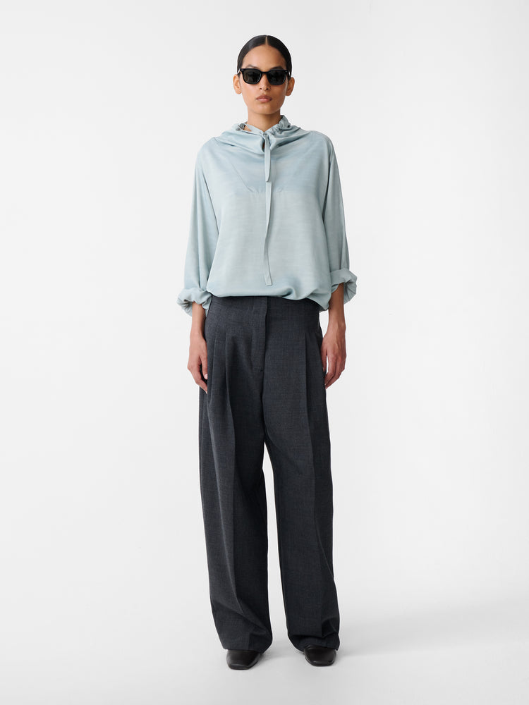 LIRA PANT IN SLATE MELANGE