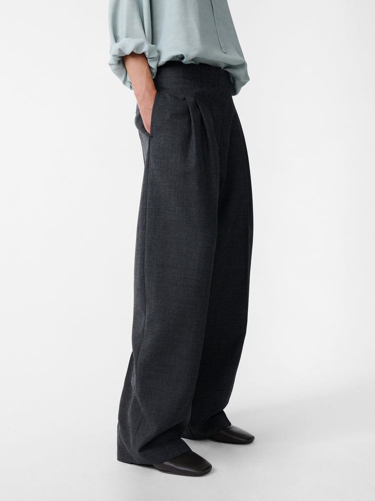 LIRA PANT IN SLATE MELANGE