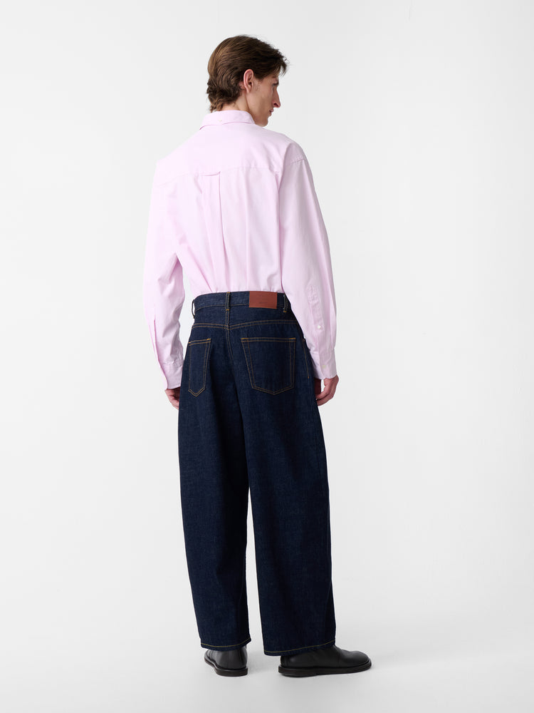 SN X BEAMS PLUS LISA OXFORD SHIRT IN PINK
