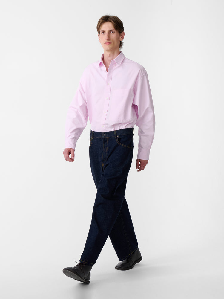 SN X BEAMS PLUS LISA OXFORD SHIRT IN PINK