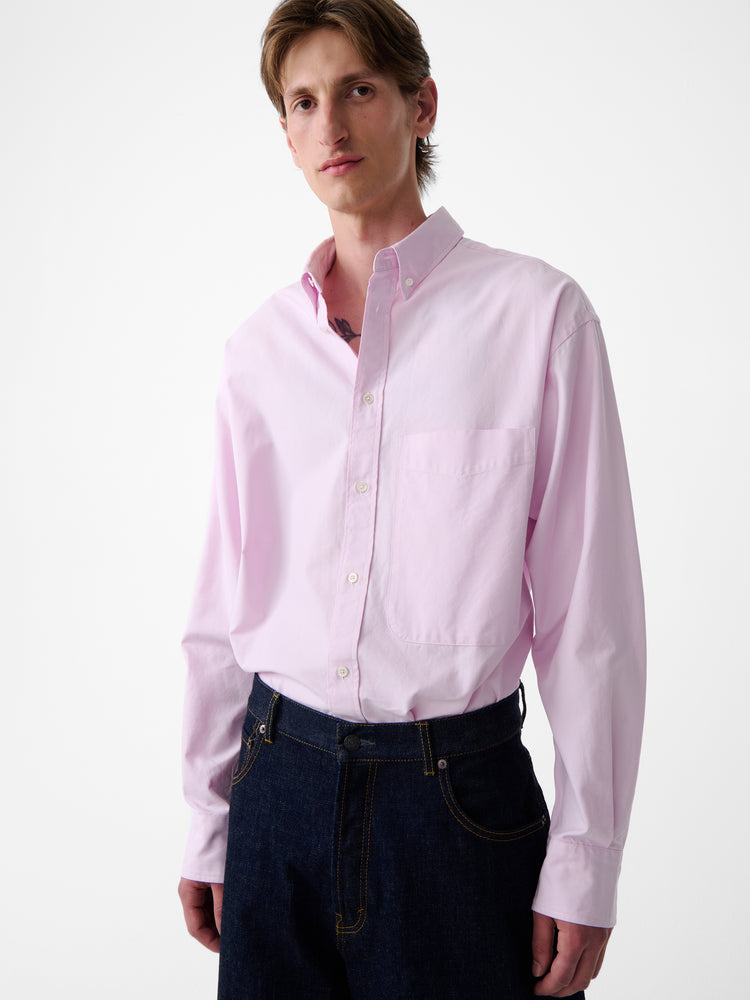 SN X BEAMS PLUS LISA OXFORD SHIRT IN PINK