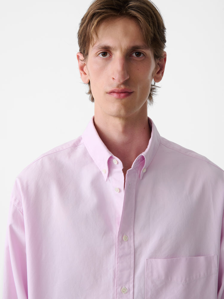 SN X BEAMS PLUS LISA OXFORD SHIRT IN PINK