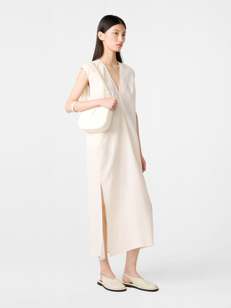 LISE DRESS IN MILK