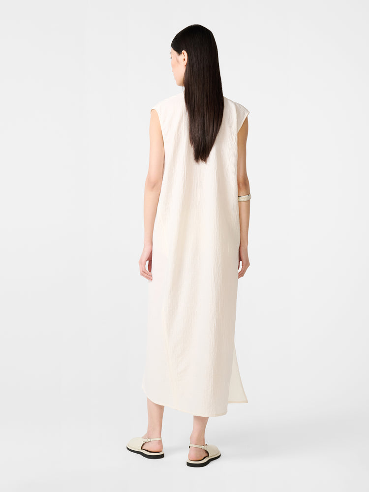 LISE DRESS IN MILK
